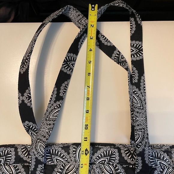 NWO tags Vera large tote in black and white - Picture 4 of 4